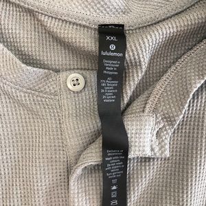 Lululemon long sleeve shirt